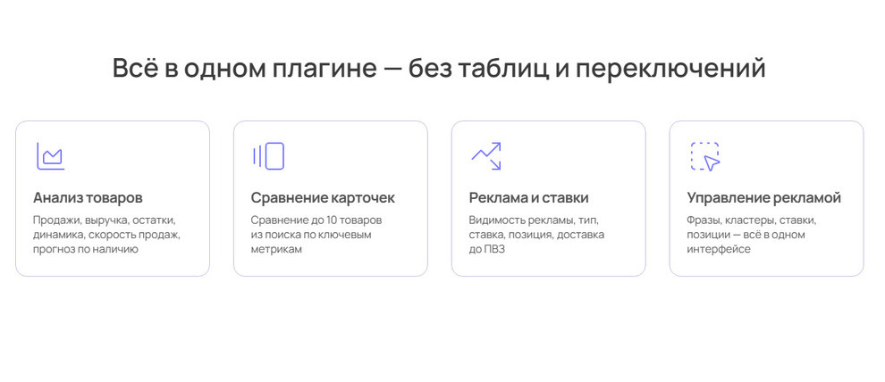 Плагин для аналитики на маркетплейсах